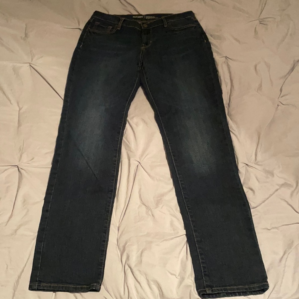 Old Navy Mid-rise Size 6 Straight Leg Jeans